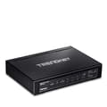 Miniatyrbild 1 av 6: TRENDnet TPE TG611 - Switch - 4 x 10/100/1000 (PoE+) + 1 x 10/100/1000 (Uplink) + 1 x Gigabit SFP - Desktop - PoE+ (65 W)