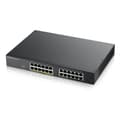 Miniatyrbild 1 av 5: Zyxel GS1900-24EP - Switch - Smart - 24 x 10/100/1000 (12 PoE) - rackmonterbar, väggmonterbar - PoE (130 W)