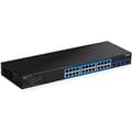 Miniatyrbild 1 av 6: TRENDnet TEG 30284 - Switch - Smart - 24 x 10/100/1000 + 4 x 10 Gigabit SFP+ - rackmonterbar (TEG-30284)