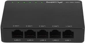 Lanberg DSP2-1005-12V Network Switch Unmanaged Gigabit Ethernet (10/100/1000) Musta (DSP2-1005-12V) musta