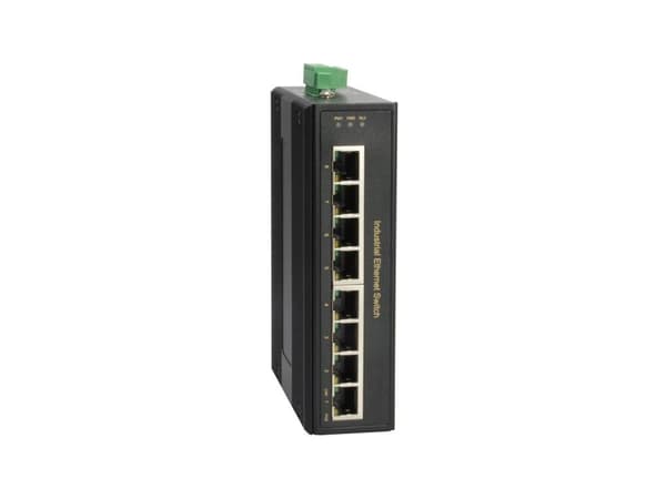 LevelOne IGP-0801 Unmanaged Gigabit Ethernet (10/100/1000) Black Power over Ethernet (PoE) Sort