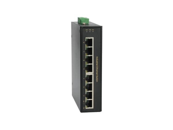 LevelOne IFP-0801 Fast Ethernet (10/100) Musta Power over Ethernet (PoE) musta