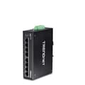 Miniatyrbild 1 av 6: TRENDnet TI-G80 - switch - ohanterad - 8 x 100/1000/10000 - DIN-skena monteringsbar, väggmonterbar - DC (TI-G80)