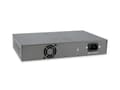 Pikkukuva 2 / 2: LevelOne GEP-1221 - Kytkin - hallitsematon - 8 x 10/100/1000 (PoE+) + 2 x Gigabit SFP + 2 x 1000Base-T - telineeseen asennettava - PoE+ (150 W)