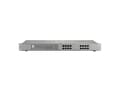 Miniatyrbild 1 av 4: LevelOne FEP-1612W380 16-portars Fast Ethernet PoE+-switch [16x FE PoE-utgångar, 380W, 4k MAC, 3,2 GBps]