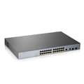 Miniatyrbild 1 av 8: Switch ZyXEL GS1350-26HP-EU0101F 24 Gb 375W 26 portar grå