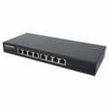 Miniatyrbild 1 av 5: Intellinet IPS-08G-85W - Switch - ohanterad - 8 x 10/100/1000 (PoE+) - Desktop - PoE Passthrough / PoE+ (85 W)