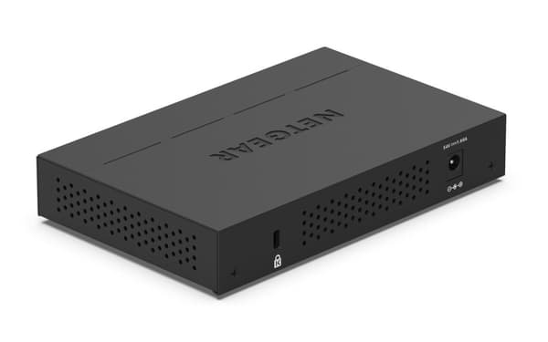 NETGEAR GS305PP - Netværksswitch - Uadministreret - 5 porte Sort