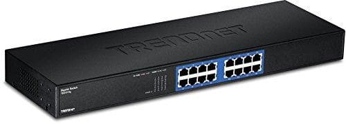 TRENDnet TEG S16g - Switch - 16 x 10/100/1000 - Rackmonterbar