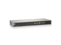 Miniatyrbild 1 av 5: LevelOne GSW-1657 - Switch - 16 portar - EN, Fast EN, Gigabit EN - 10Base-T, 100Base-TX, 1000Base-T - 1U (0524718)