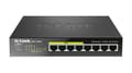 Pikkukuva 1 / 3: D-Link DGS-1008P 8-porttinen PoE Gigabit Desktop Switch - kytkin - hallitsematon - 8 x 10/100/1000 - pöytäkone - PoE (DGS-1008P/E)