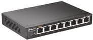 Draytek VigorSwitch G1080 - switch - hanterad - 8 x 10/100/1000 - stationär Svart