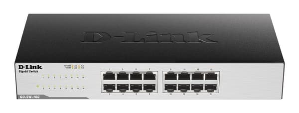 D-Link GO-SW-16G Svart