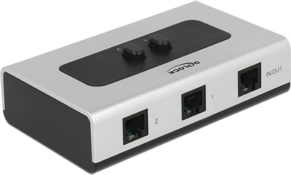 Lukituskytkin RJ11 2-porttinen manuaalinen kaksisuuntainen (87698)