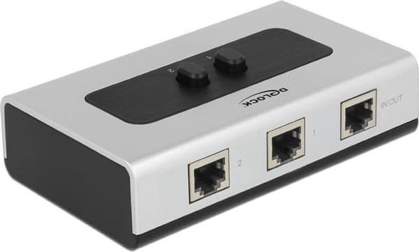 DeLOCK 2-ports internetswitch