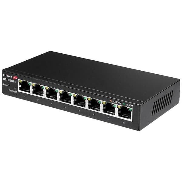 EDIMAX GS-5008E Nätverks-switch 8 Port 16 GBit/s