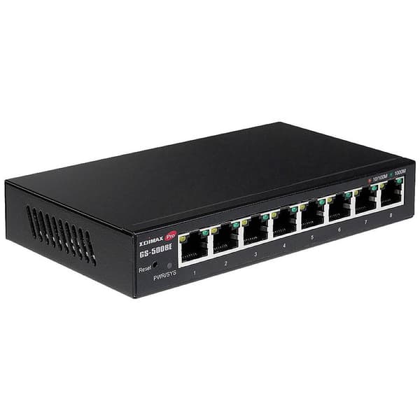 EDIMAX GS-5008E Nätverks-switch 8 Port 16 GBit/s