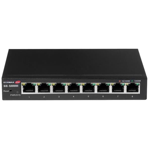 EDIMAX GS-5008E Nätverks-switch 8 Port 16 GBit/s