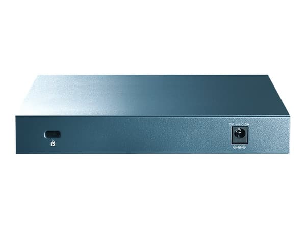 TP-Link LiteWave LS108G - Switch - ikke-styrt - 8 x 10/100/1000 - stasjonær - AC 220 V