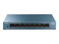 Miniatyrbilde 5 av 5: TP-Link LiteWave LS108G - Switch - ikke-styrt - 8 x 10/100/1000 - stasjonær - AC 220 V