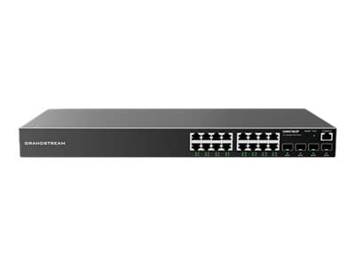 Grandstream Networks GWN7802, Hallittu, L2+, Gigabit Ethernet (10/100/1000), Telineasennus musta