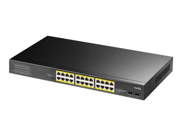CUDY GS1028PS2 Switch 2 4xGE PoE+ 300W 2xSFP