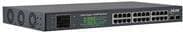 InLine 32324P - Switch - ohanterad - 24 x 10/100/1000 (PoE+) + 2 x Gigabit SFP (upplänk) - rackmonterbar - PoE+ (380W) (32324P) Svart