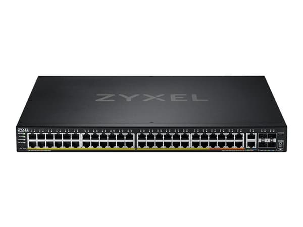 Zyxel XGS2220 Series XGS2220-54HP - Kytkin - Administreret - 48 - monterbar på stativ