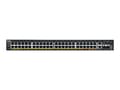 Pikkukuva 5 / 5: Zyxel XGS2220 Series XGS2220-54HP - Kytkin - Administreret - 48 - monterbar på stativ