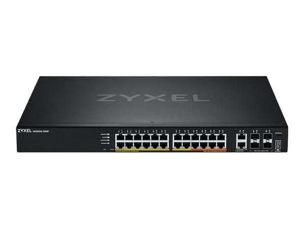 Zyxel XGS2220 Series XGS2220-30HP - Kytkin - L3 - Administreret - 24 - monterbar på stativ