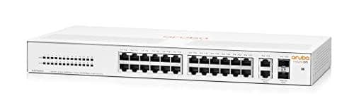 Hewlett Packard Enterprise HPE Aruba Instant On 1430 26G 2SFP Switch - Switch - unmanaged - 26 x 10/100/1000 + 2 x 100/1000 SFP - Desktop, rack mounta