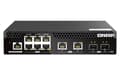 Miniatyrbild 2 av 5: QNAP Web Managed Series - Switch - halv bredd, lager 2 - Administrerad - rackmonterbar