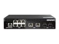 Miniatyrbild 1 av 5: QNAP Web Managed Series - Switch - halv bredd, lager 2 - Administrerad - rackmonterbar