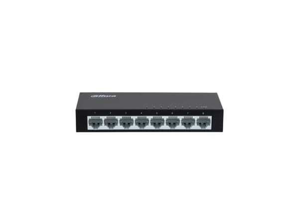 Dahua Technology Access PFS3008-8ET-V2, Ohanterad, L2, Fast Ethernet (10/100), Monteringsbar på väggen