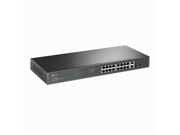 TP-Link TL-SG1218MP, Ikke administreret, Gigabit Ethernet (10/100/1000), Strøm over Ethernet (PoE), Stativ-montering, 1U
