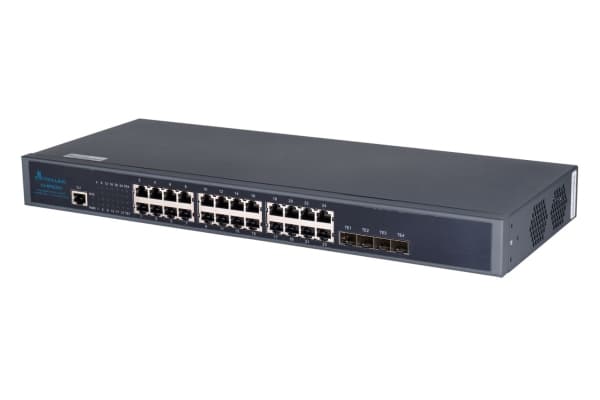 Extralink Chiron | Switch | 24x RJ45 1000Mb/s, 4x SFP+, L3, zarządzalny