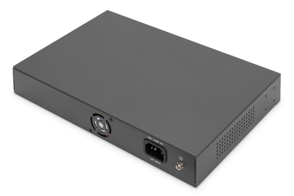 Digitus DN-95358, obemannad, Gigabit Ethernet (10/100/1000), full duplex, rackmontering, 1U