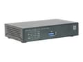 Miniatyrbild 1 av 5: LevelOne FGP-1000 - Switch - 8 x 10/100 (PoE+) + 1 x 10/100/1000 + 1 x Fast Ethernet/Gigabit SFP - väggmonterbar, skrivbordsmodell - PoE+ (120 W)
