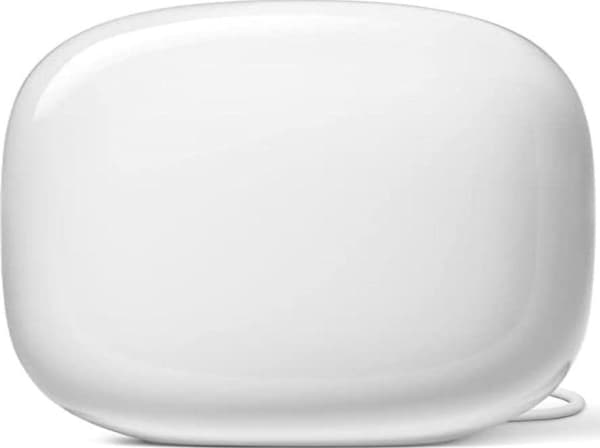 Google Nest Wifi Pro - Wi-Fi-järjestelmä (reititin) - op til 120 m2 - mesh - GigE, 802.11ax (Wi-Fi 6E) - 802.11a/b/g/n/ac/ax (Wi-Fi 6E) - Multi-Band