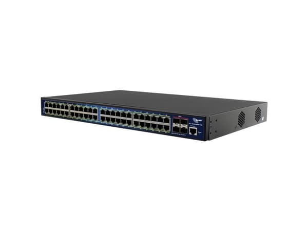 Allnet ALL-SG8652PM-10G Managed Network Switch 49 + 4 port 10 / 100 / 1000 MBit/s PoE-funktion