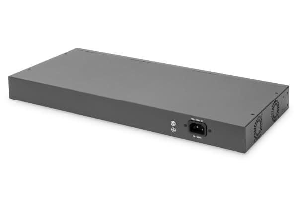 DIGITUS DN-95342-1 - Switch - 19", af/at - ej hanterad - 16 x 10/100 (PoE+) + 2 x combo Gigabit SFP (upplänk) - rackmonterbar - PoE+ (250 W)