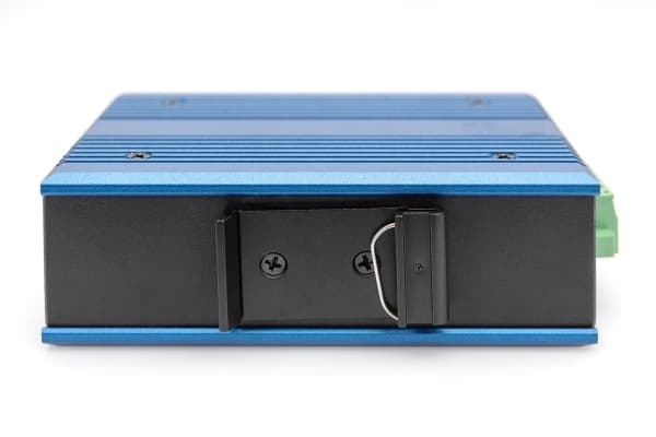 DIGITUS - Switch - industriell - ohanterad - 4 x 10/100 + 1 x Fast Ethernet SFP (uplink) - DIN-skenmonterbar