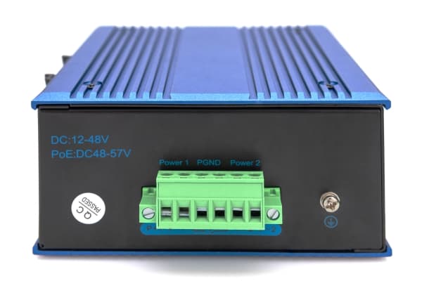 DIGITUS - Switch - industriell - ohanterad - 8 x 10/100 (PoE) + 1 x Fast Ethernet SFP (uplink) - DIN-skenmonterbar - PoE