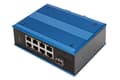 Miniatyrbild 2 av 5: DIGITUS - Switch - industriell - ohanterad - 8 x 10/100 (PoE) + 1 x Fast Ethernet SFP (uplink) - DIN-skenmonterbar - PoE