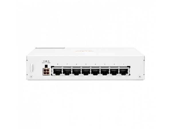 HPE Networking Instant On 1430 8G Class4 PoE 64W Switch - Switch - ohanterad - 8 x 10/100/1000 (PoE Class 4) - skrivbordsmodell, rackmonterbar, väggm