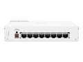 Miniatyrbild 1 av 5: HPE Networking Instant On 1430 8G Class4 PoE 64W Switch - Switch - ohanterad - 8 x 10/100/1000 (PoE Class 4) - skrivbordsmodell, rackmonterbar, väggm