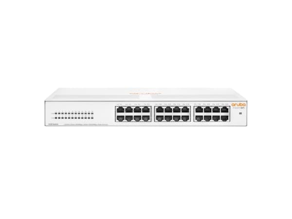 HPE Networking Instant On 1430 24G Switch - Switch - ohanterad - 24 x 10/100/1000 - skrivbordsmodell, rackmonterbar, väggmonterbar - BTO