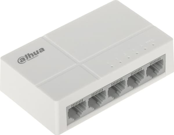Dahua Technology Access PFS3005-5ET-L-V2, Ohanterad, L2, Fast Ethernet (10/100) Vit