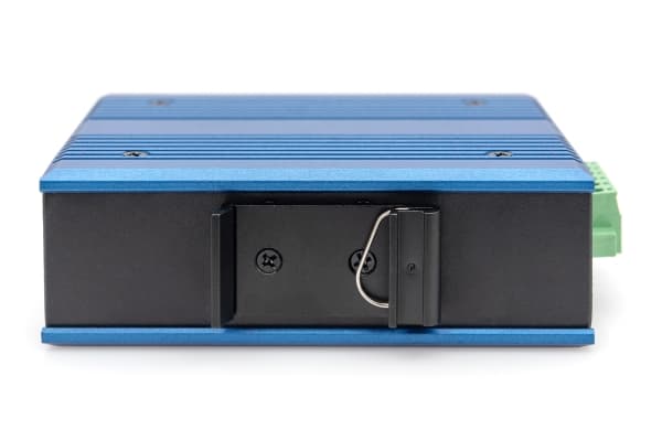 DIGITUS - Switch - industriell - ohanterad - 4 x 10/100/1000 (PoE) + 1 x gigabit SFP (upplänk) - DIN-skenmonterbar - PoE
