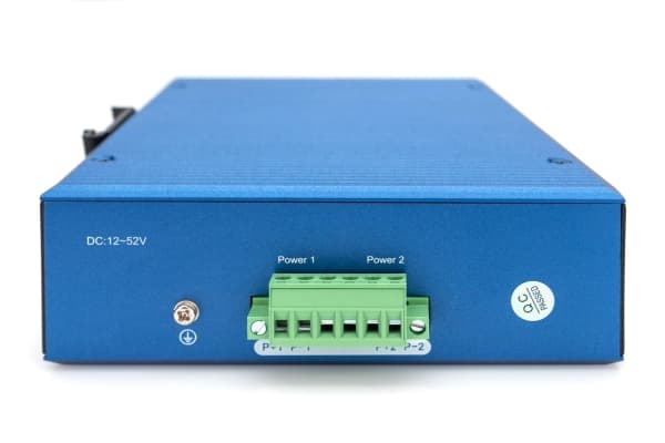 DIGITUS - Switch - industriell - ohanterad - 16 x 10/100/1000 + 2 x gigabit SFP (upplänk) - DIN-skenmonterbar